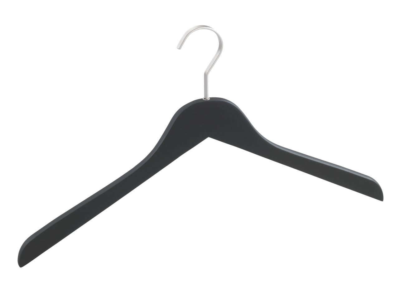 Wenko Paris 14267100 gruccia appendiabiti legno nero 44 cm