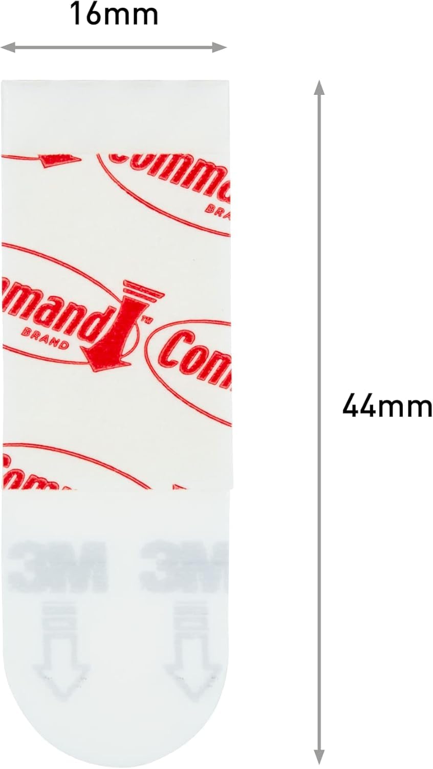 Command Strisce Poster Bianche 60 Pezzi senza forare
