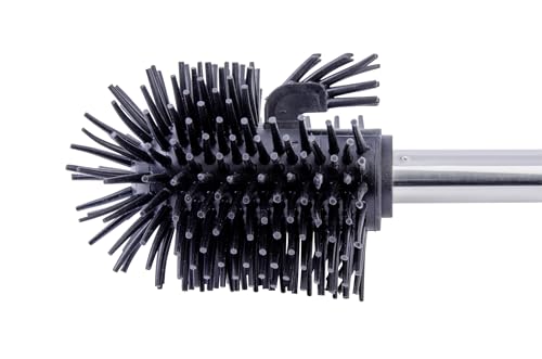 Wenko testina scopino silicone nero ricambio con bordo