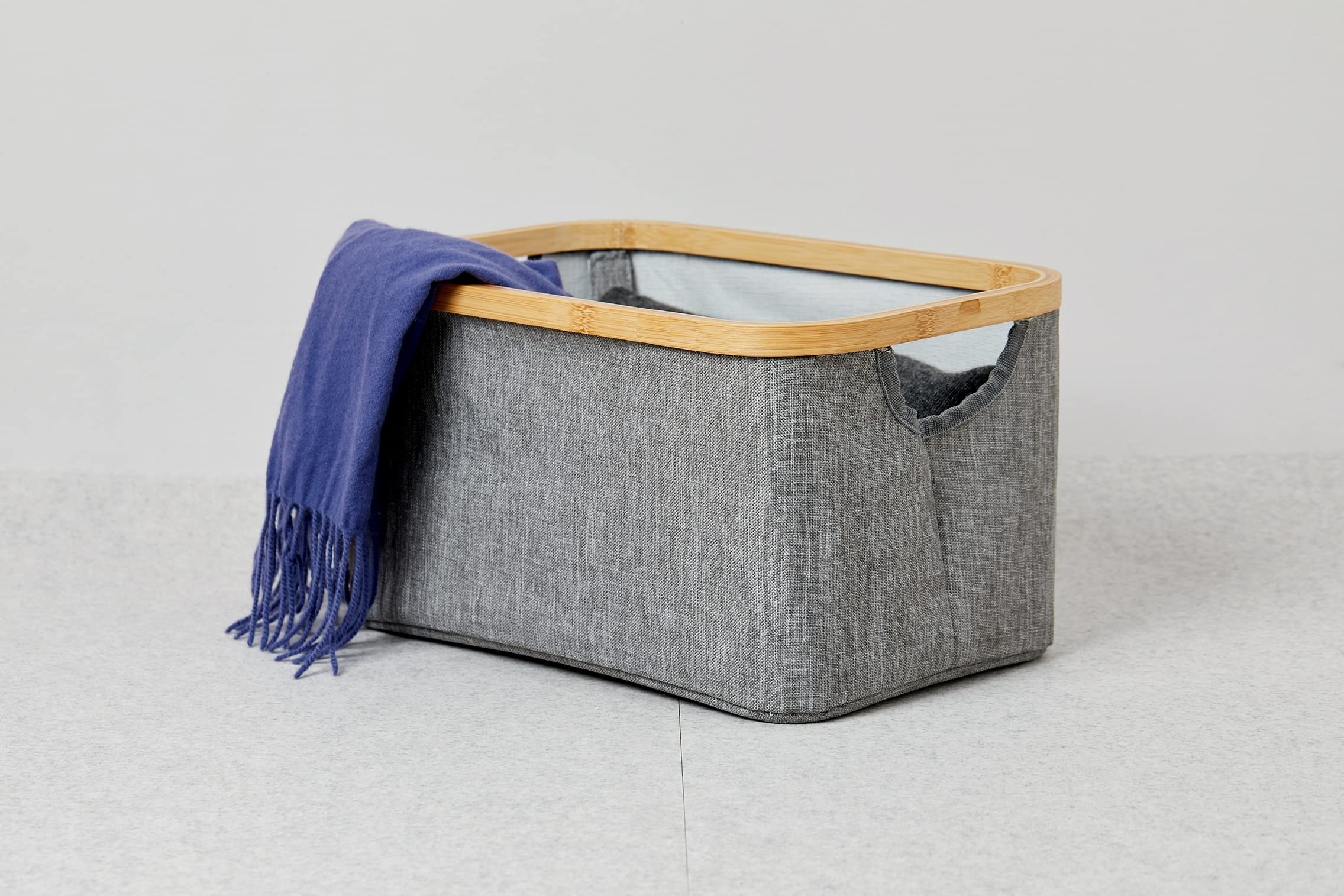 Wenko Bahari Cesto Portaoggetti 20 L Grigio