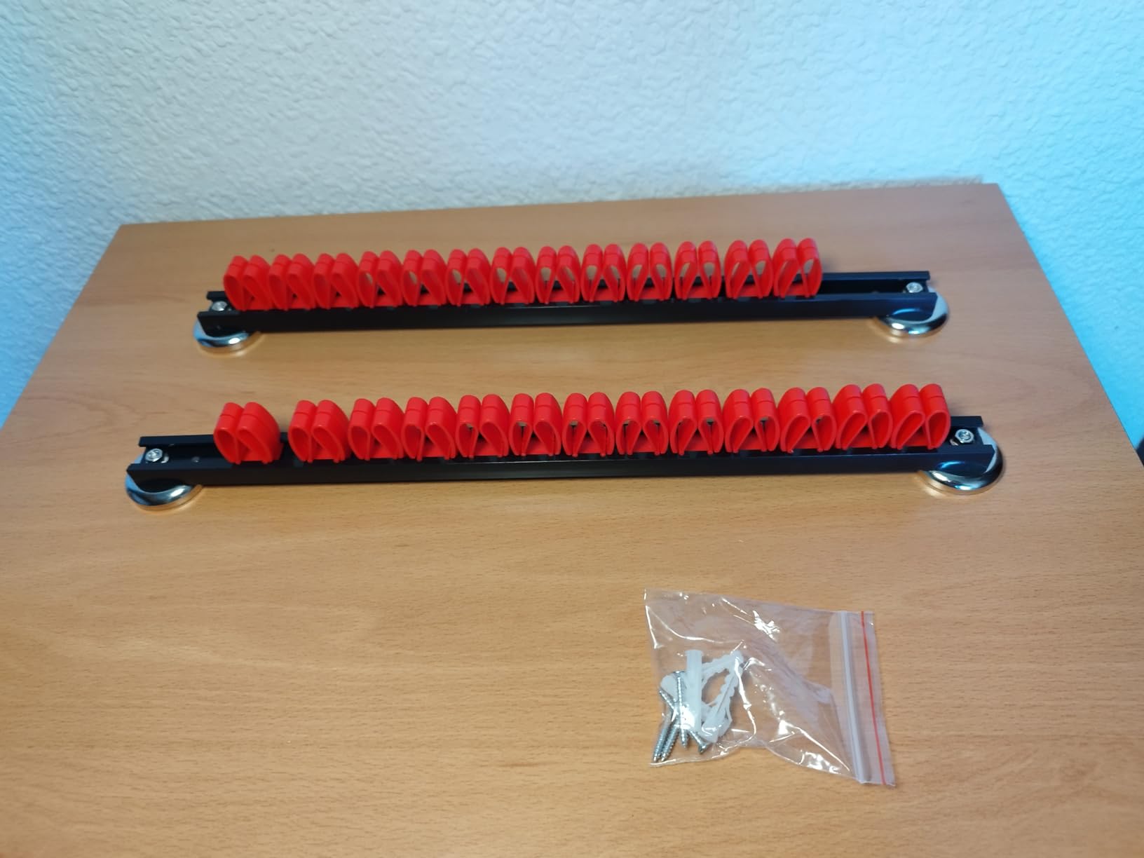 3-H barra magnetica portacacciaviti da parete 35,5 cm 2 pezzi