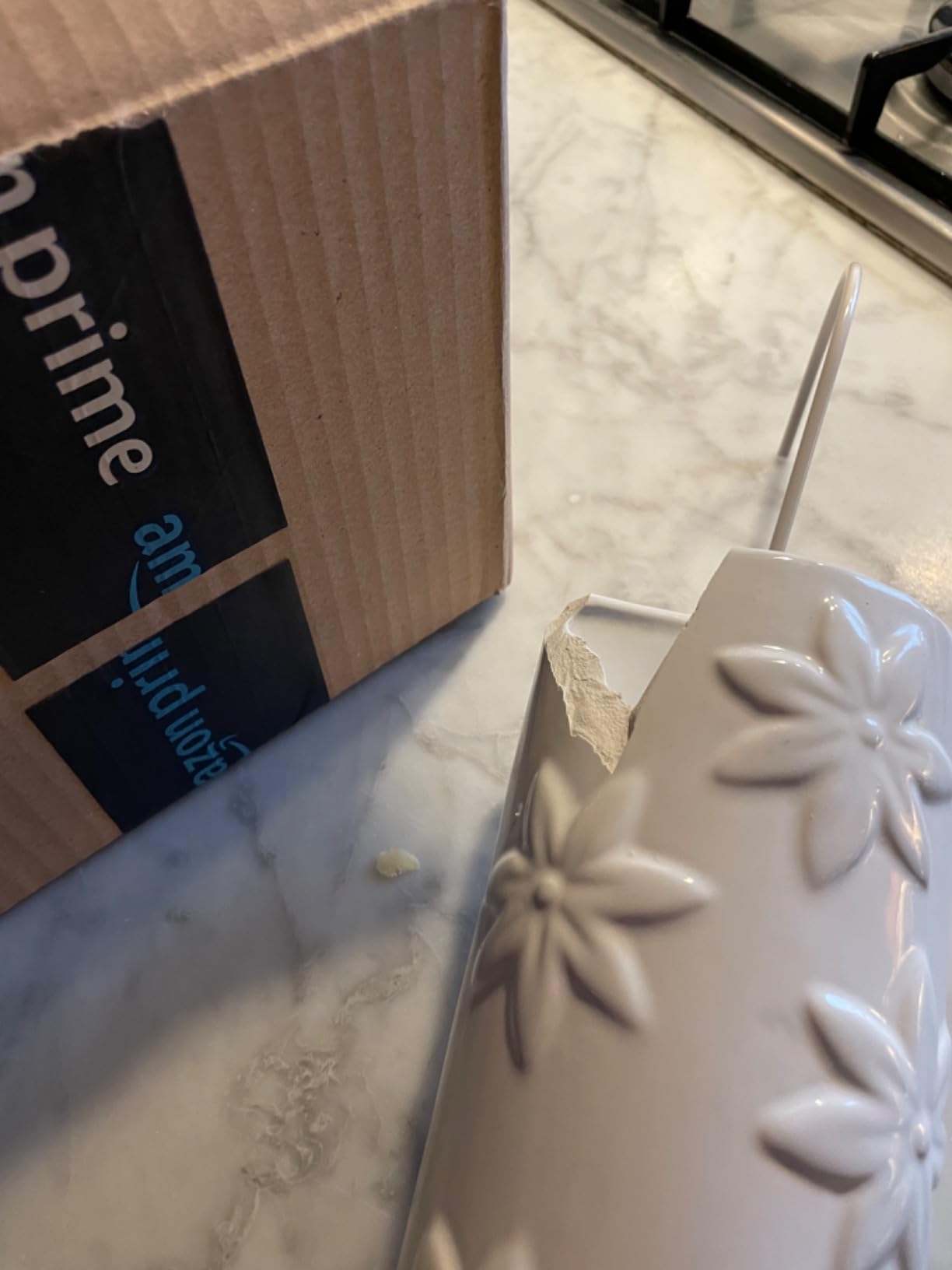 Wenko Linee umidificatore termosifone ceramica bianco 19 cm