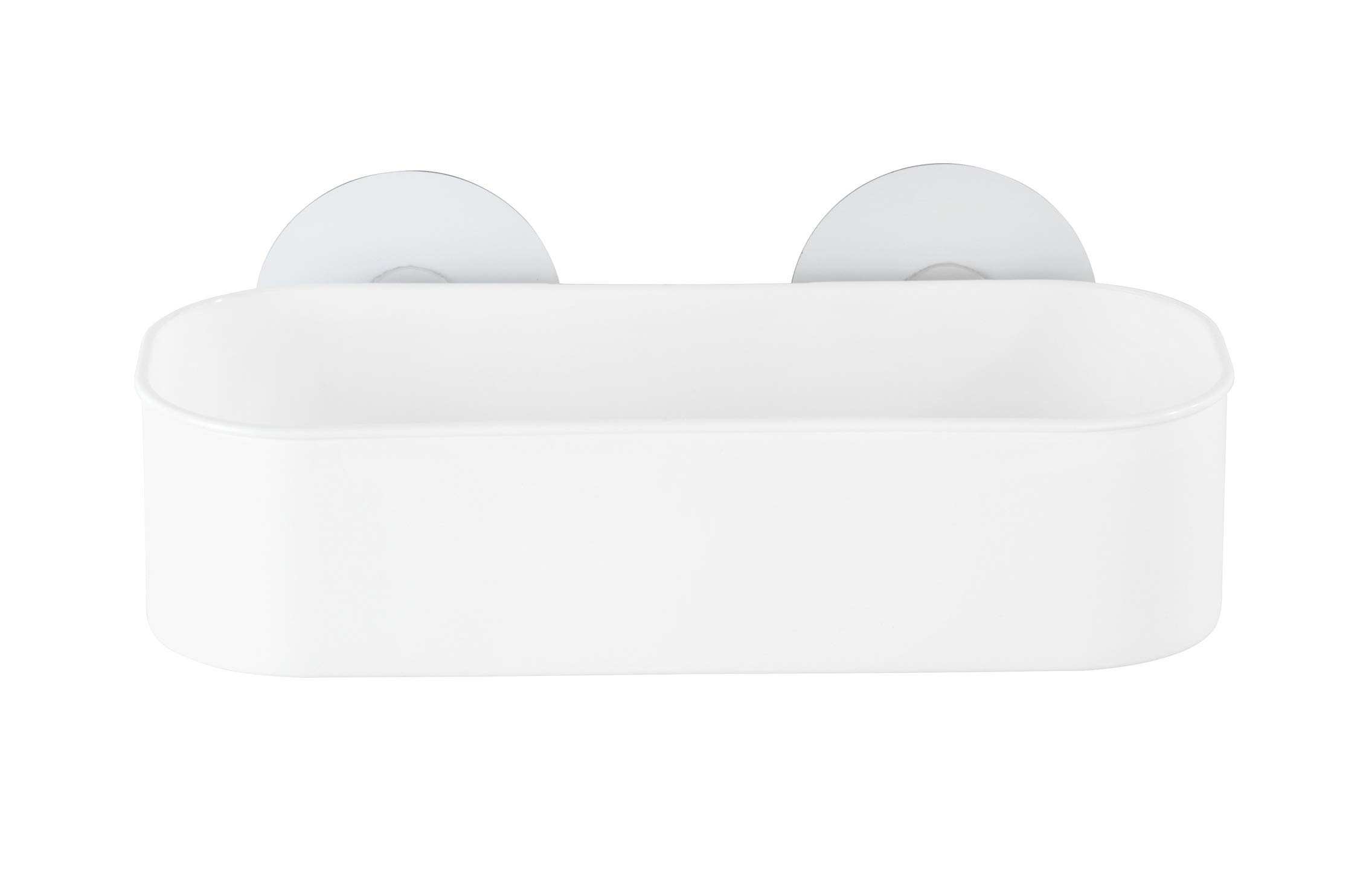 Wenko Static-Loc Osimo Cesto Bagno 27x9,5x12 cm Bianco