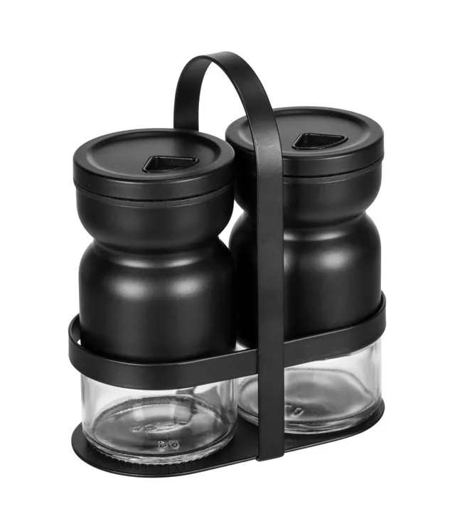 Wenko Black Outdoor Kitchen Melli spargispezie nero 3 pezzi