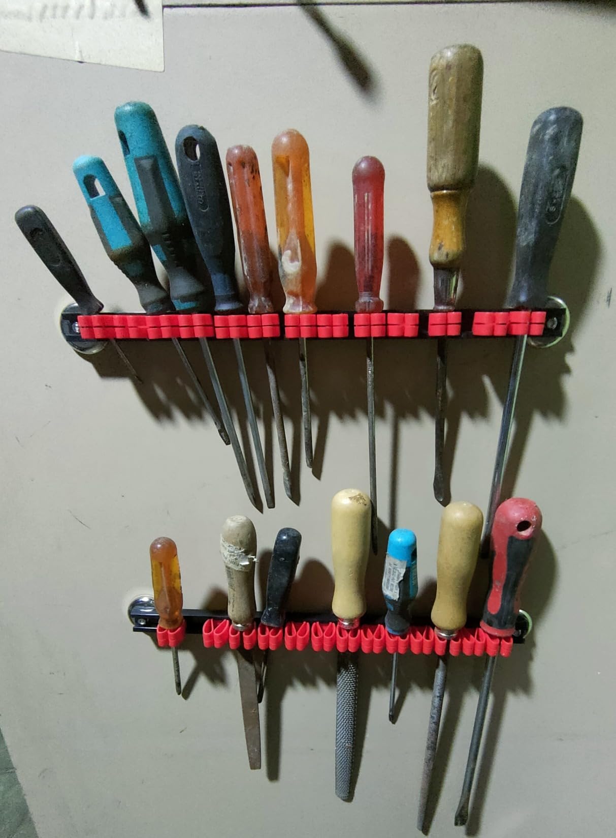 3-H barra magnetica portacacciaviti da parete 35,5 cm 2 pezzi