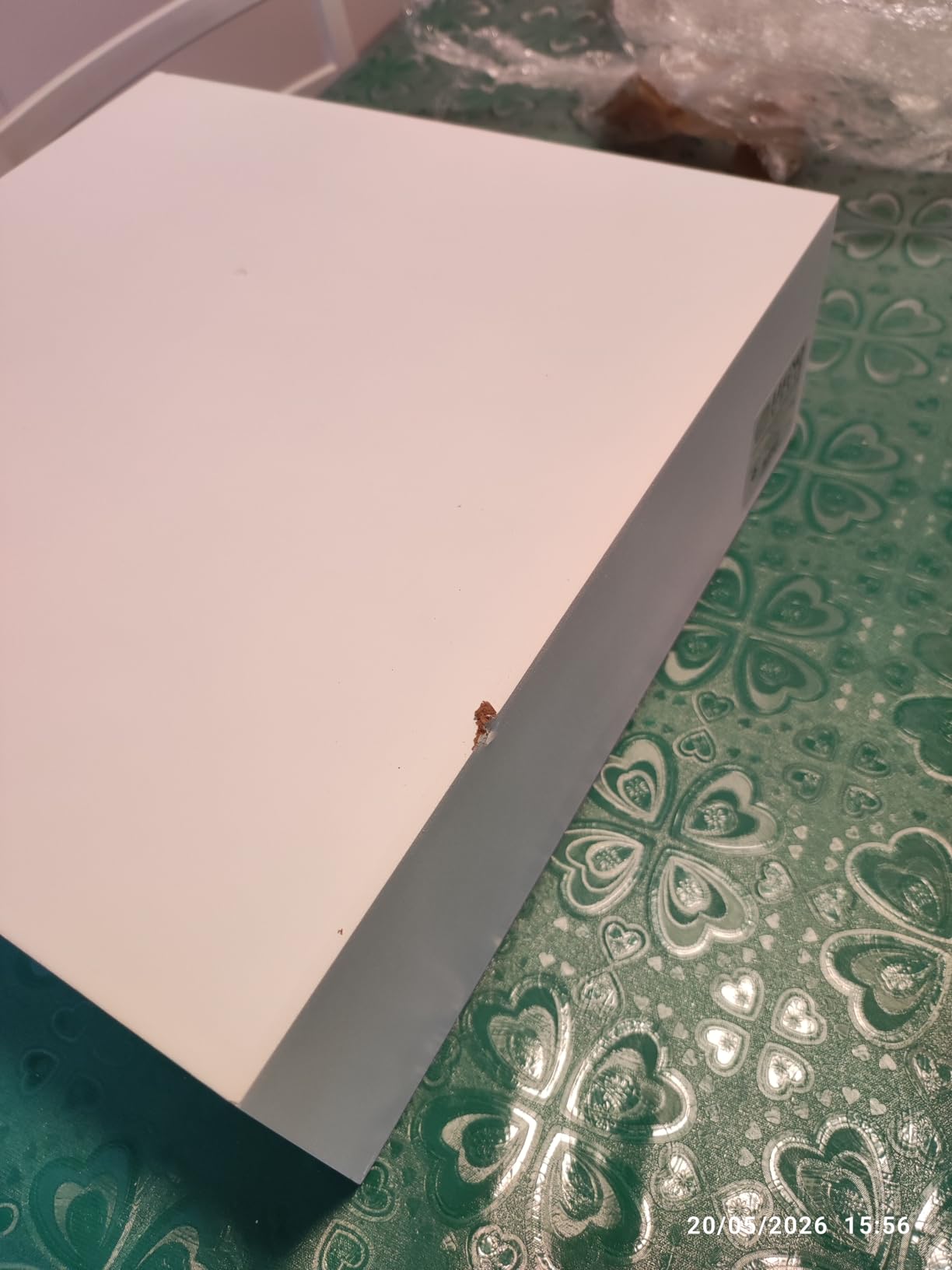 Cecaro Group Porta Capsule Caffè Bambù Bianco 30x30x10 cm 3 Scomparti