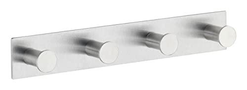 Wenko Strip Celano Quadro appendiabiti 4 ganci acciaio