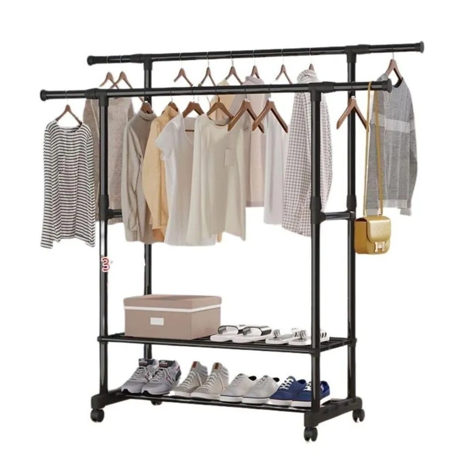 Cecaro Group Stender doppio appendiabiti con ruote 20 kg