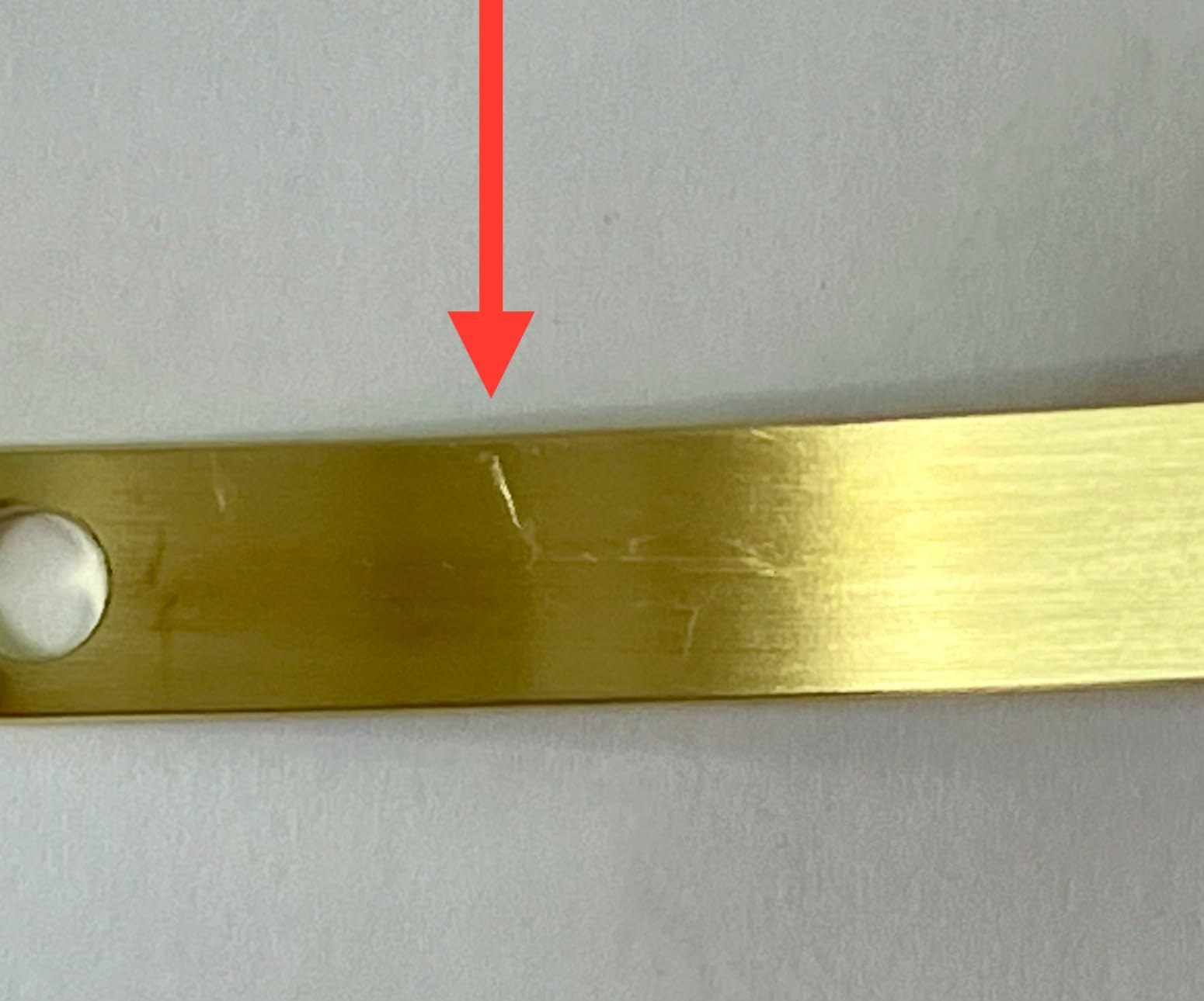 Wenko Alata specchio cosmetico oro opaco ingrandimento 3x