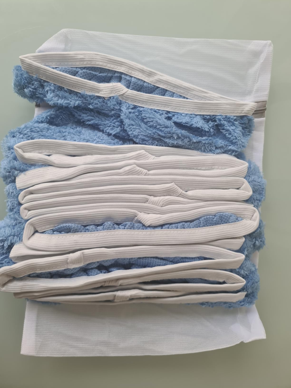 Quelcc Panni Microfibra Pavimenti Swiffer 10 Pezzi Blu Lavabili
