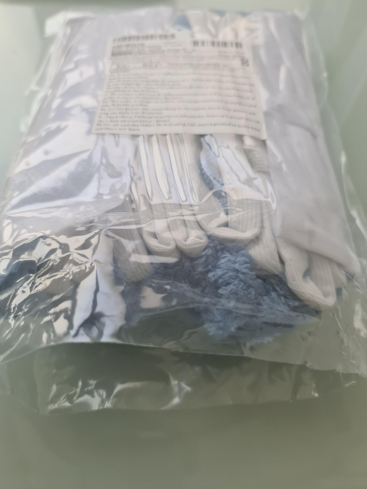 Quelcc Panni Microfibra Pavimenti Swiffer 10 Pezzi Blu Lavabili