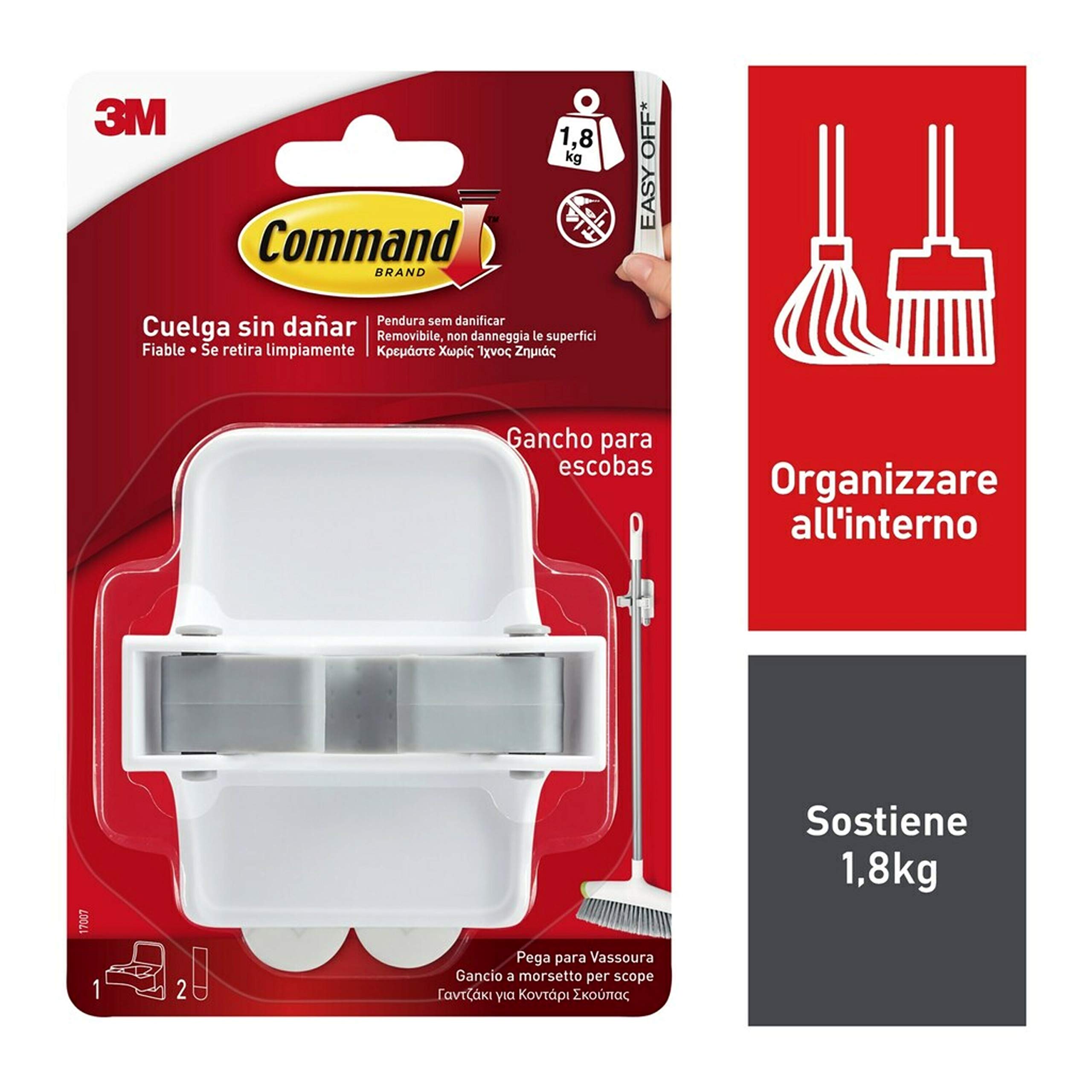 Command Gancio Morsetto Scope Bianco 1,8 kg