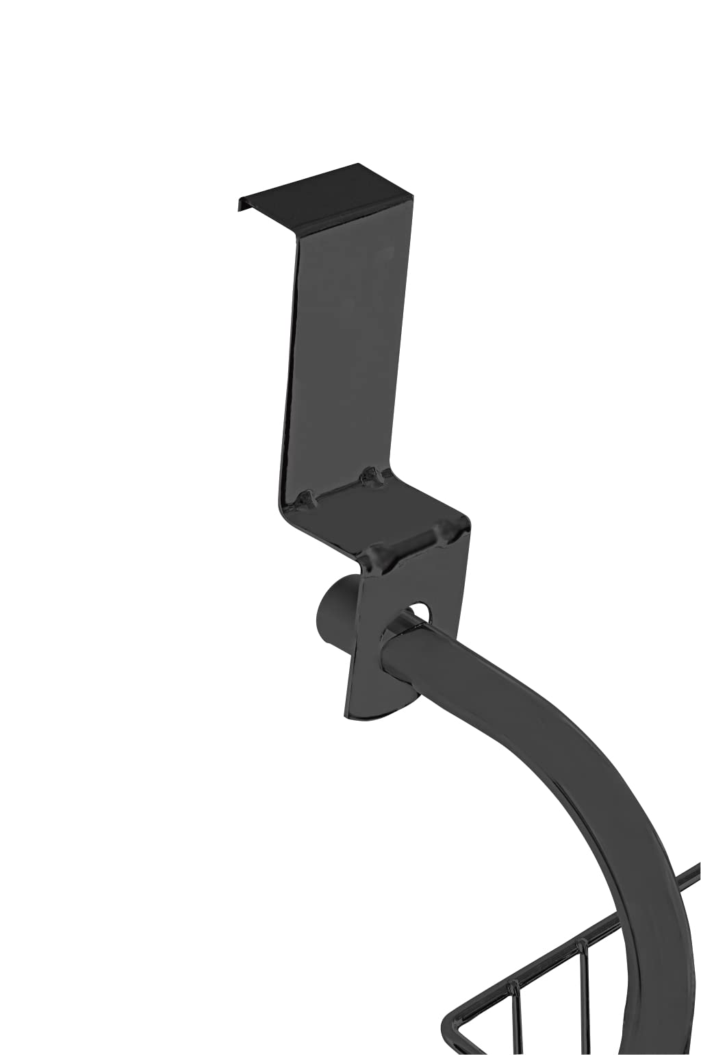 Wenko Scarpiera da Porta 18 Paia Nera 59x151 cm