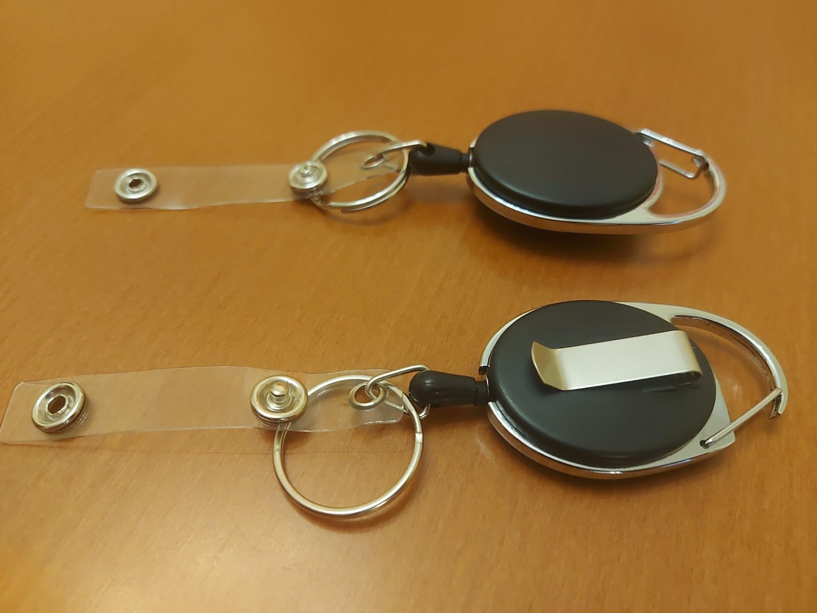 Quelcc Portachiavi Retrattile 2 Pezzi Cavo 65 cm