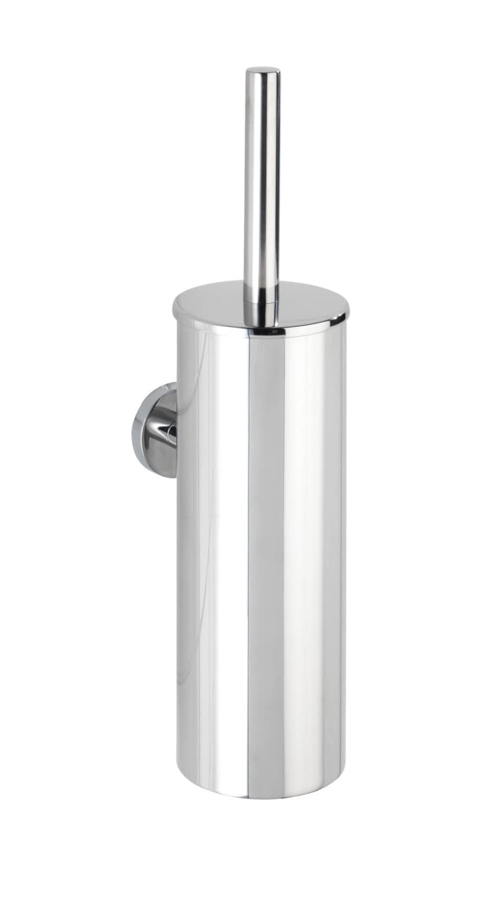 Wenko Bosio set toilette nero opaco acciaio
