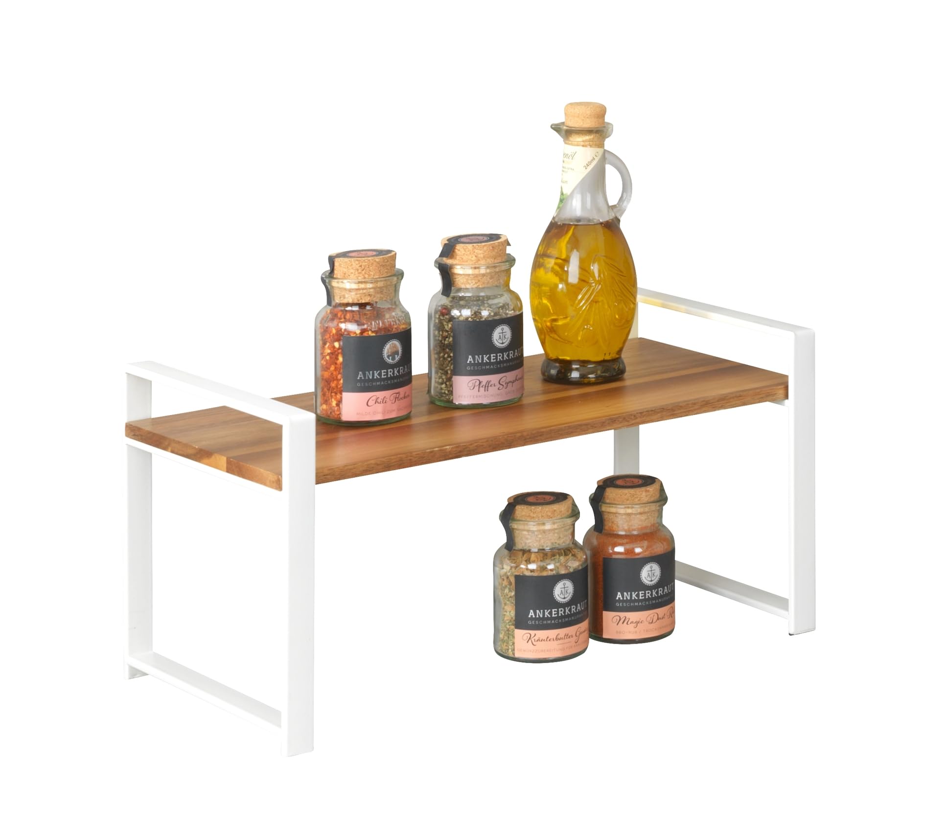 Wenko Louisa Scaffale Cucina Bianco 40x20x20 cm