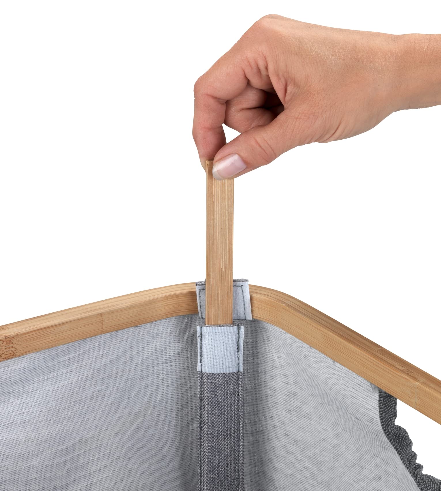 Wenko Bahari Cesto Portaoggetti 20 L Grigio