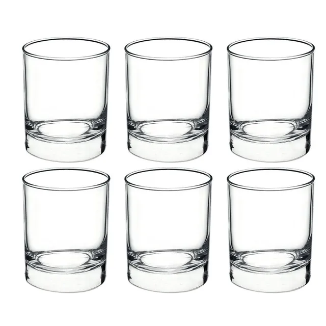 Cecaro Group Set 6 Bicchieri Acqua Vetro 275 ml Trasparenti