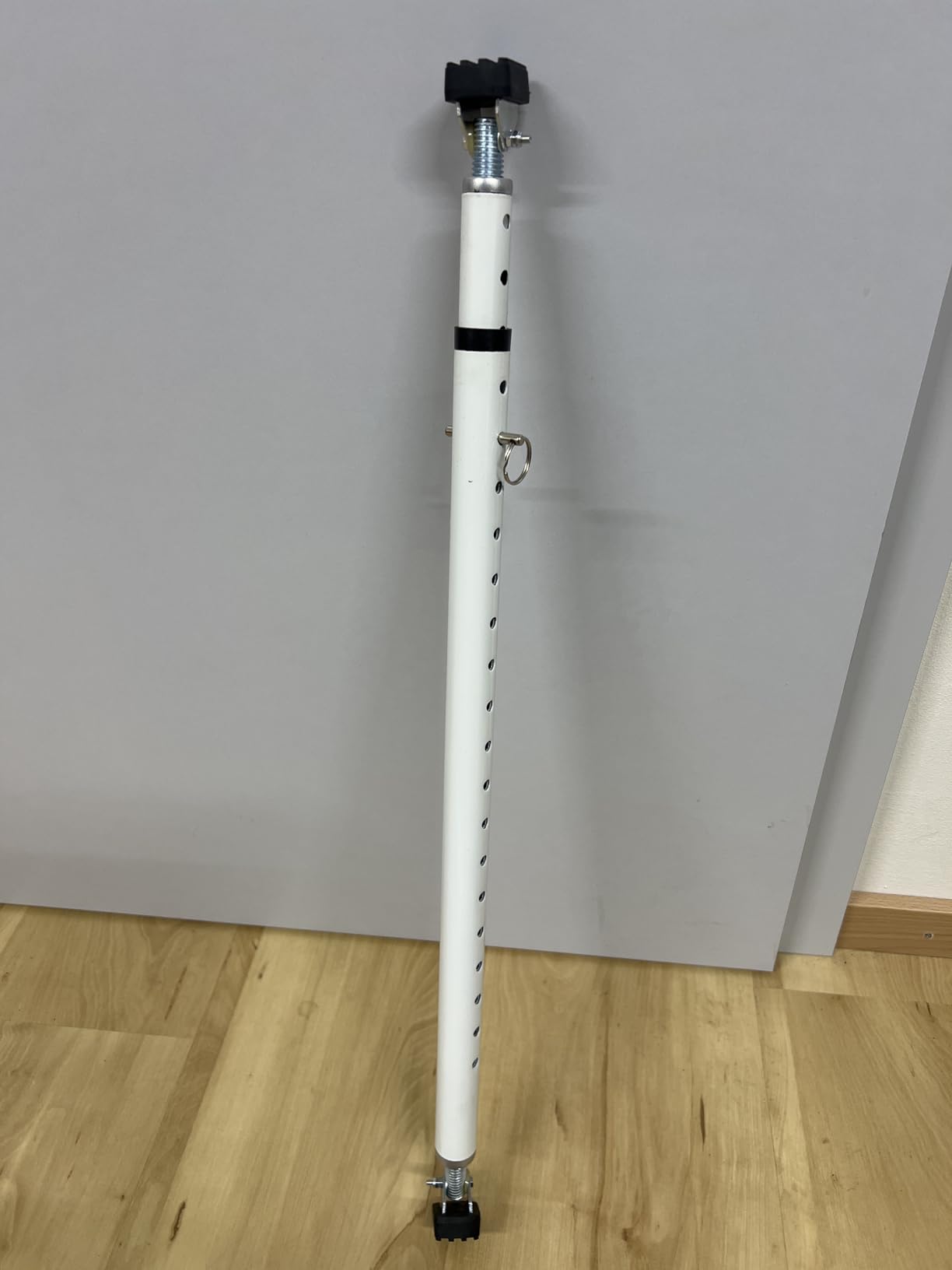 3-H asta sicurezza porta telescopica bianca 77-124 cm