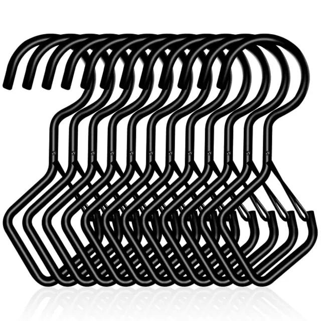 Lxoraziy ganci a S neri 101 mm 12 pezzi con chiusura