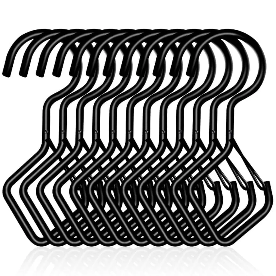 Lxoraziy ganci a S neri 101 mm 12 pezzi con chiusura