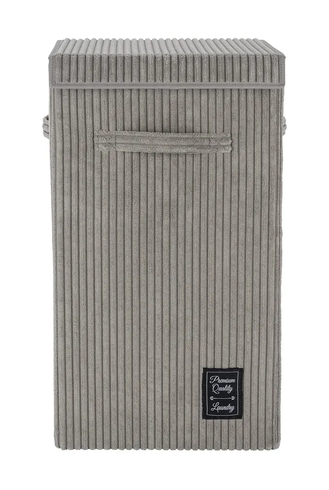 Wenko Cora cesto portabiancheria grigio 63 litri
