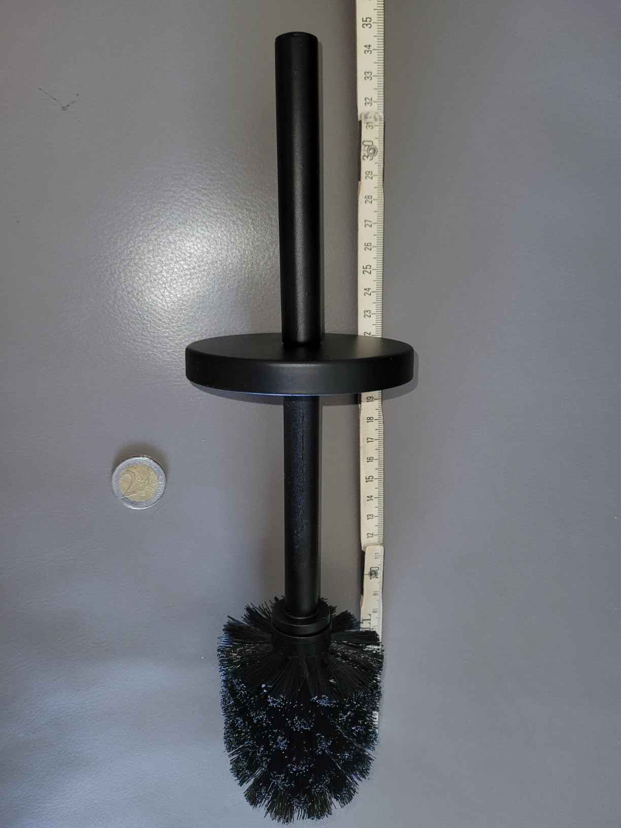 Wenko Cosenza Neo piantana WC 4 in 1 nera con ripiano