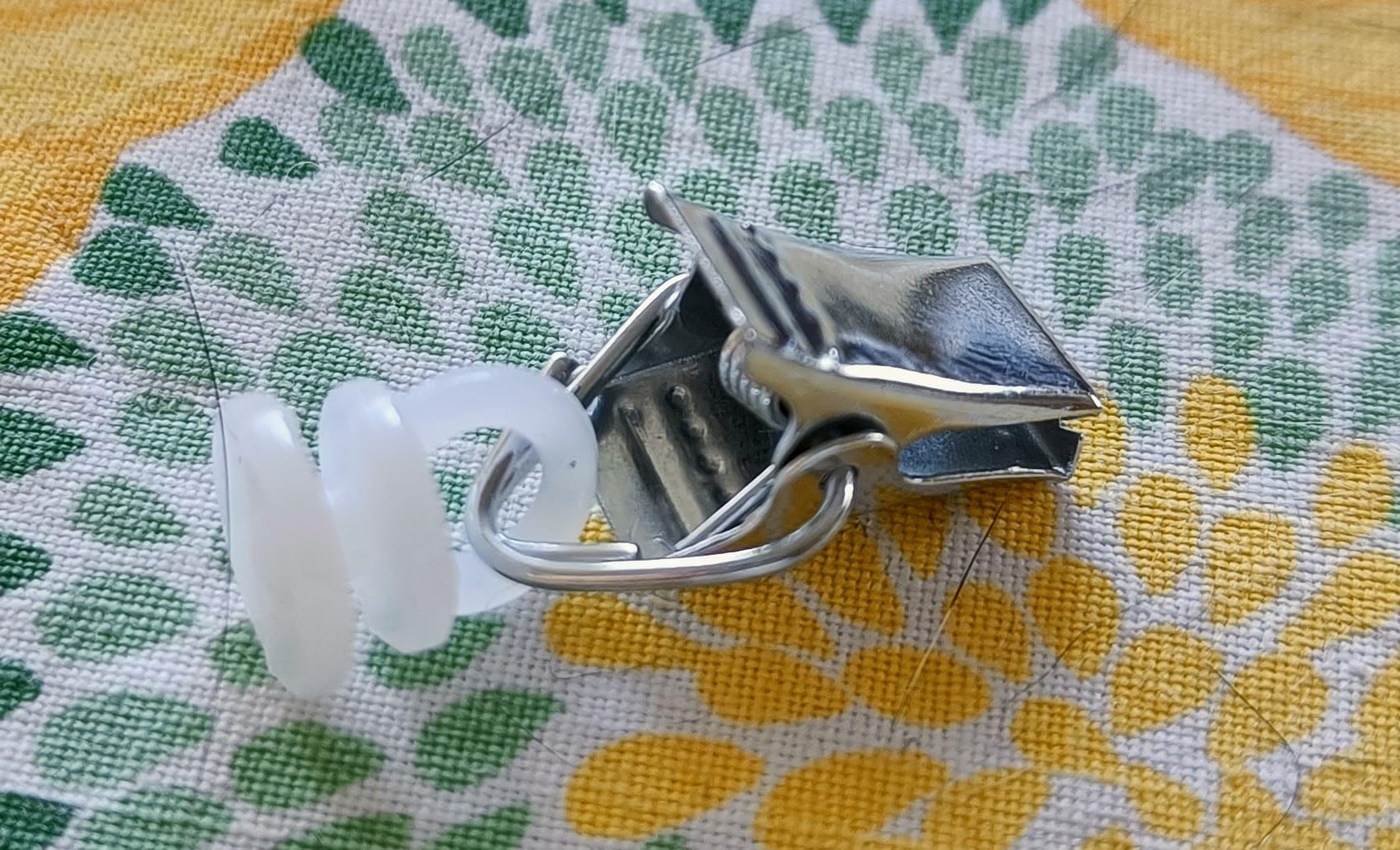 Quelcc 100 Ganci Tende con Rotelle Bianchi Antiruggine