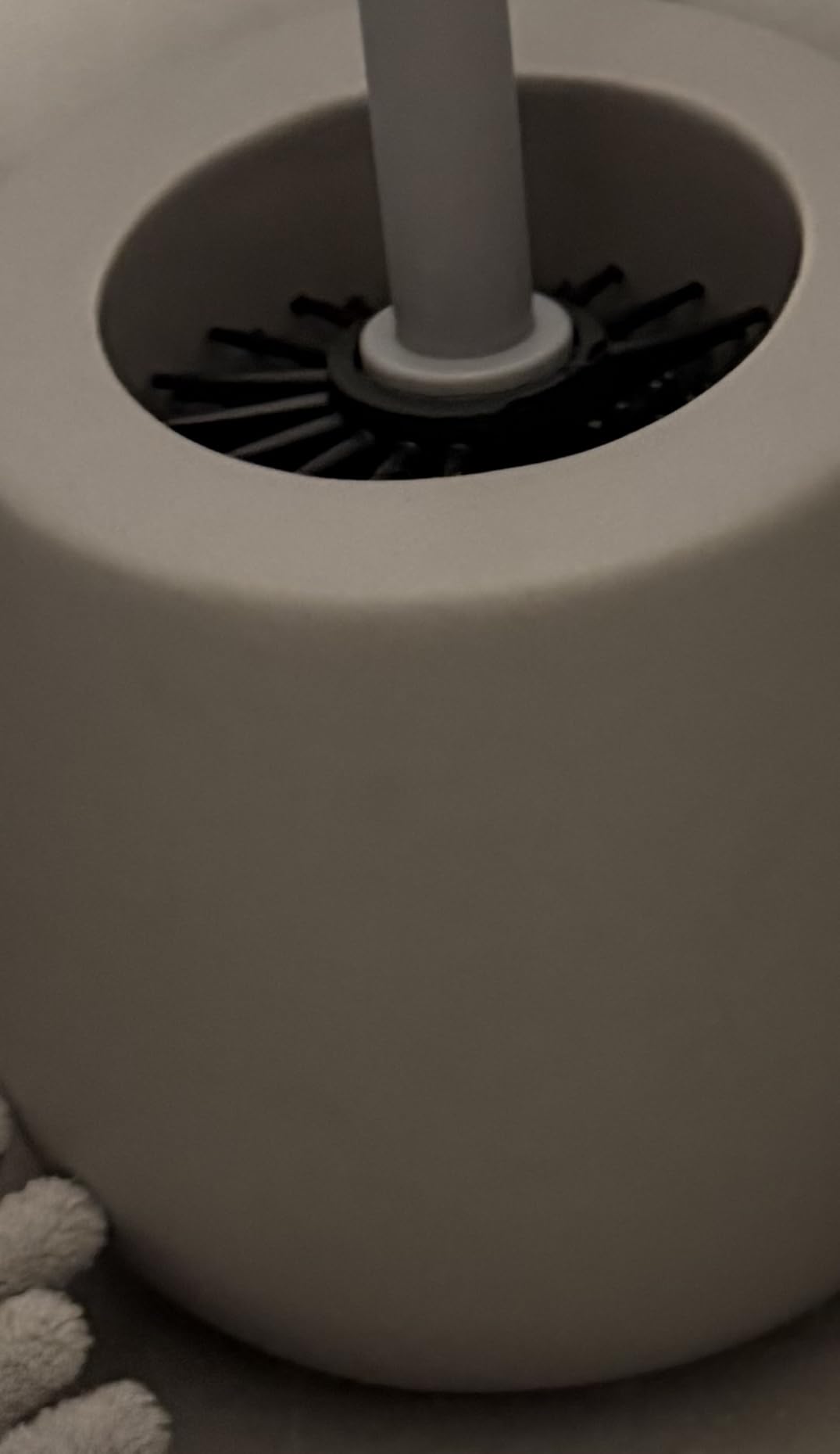Wenko Badi scopino WC bianco ceramica silicone