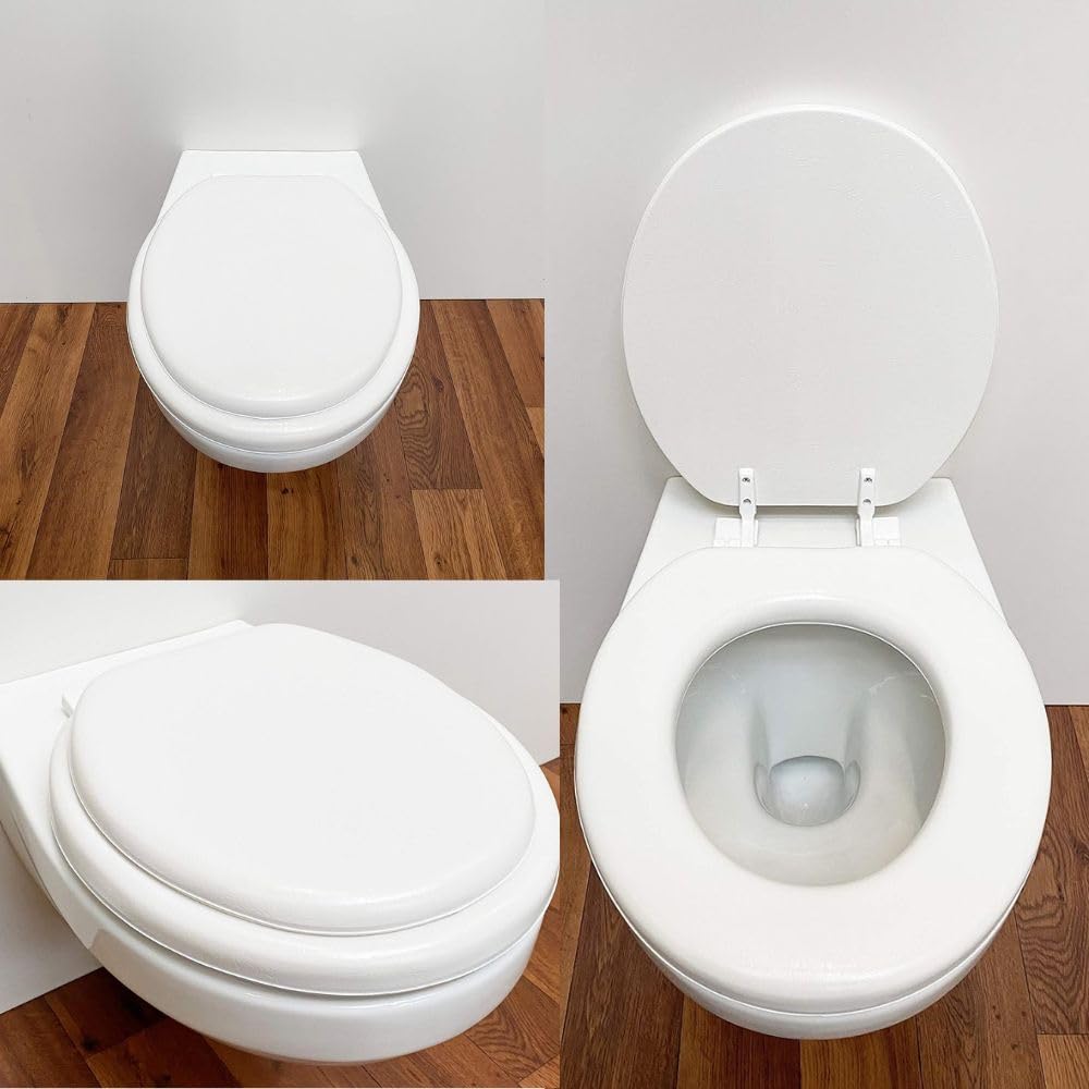 Cecaro Group Copriwater Universale Morbido PVC Bianco