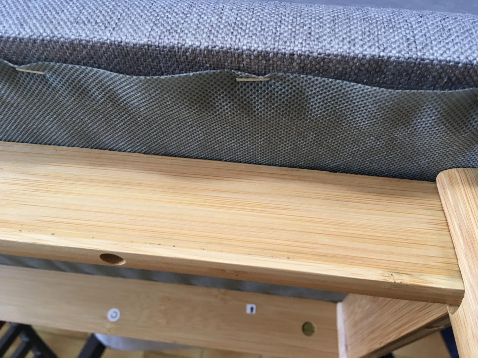 Wenko Bahari panca scarpiera bambù 90 cm con seduta