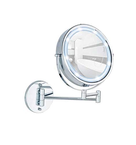 Wenko Lumi Power Loc Specchio LED 5x Senza Forare