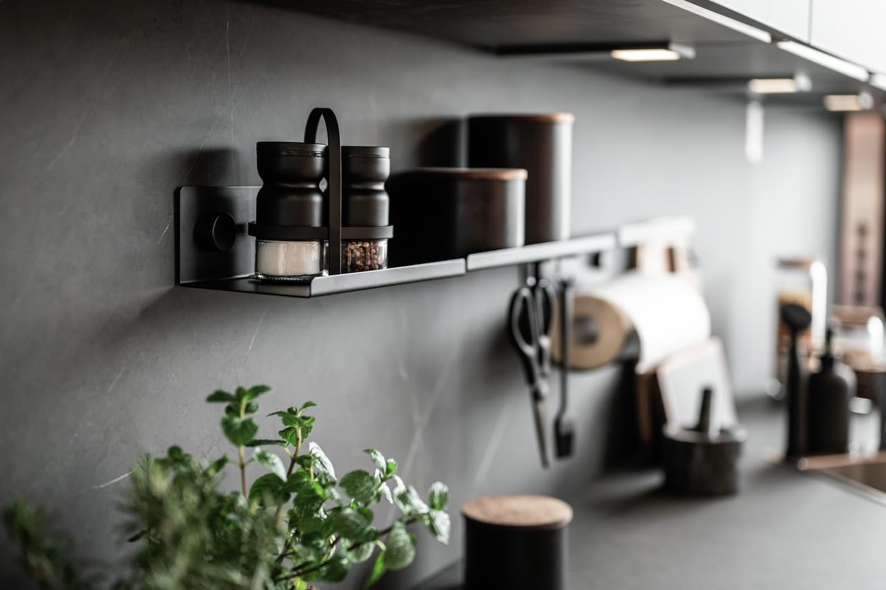 Wenko Black Outdoor Kitchen Melli spargispezie nero 3 pezzi