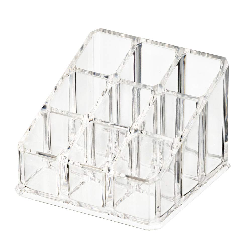 Wenko organizer cosmetici trasparente 16 scomparti