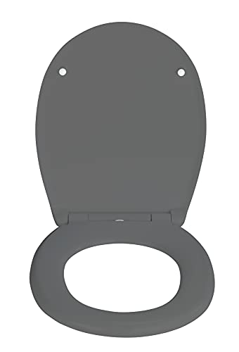 Wenko Vorno Neo copriwater grigio antibatterico