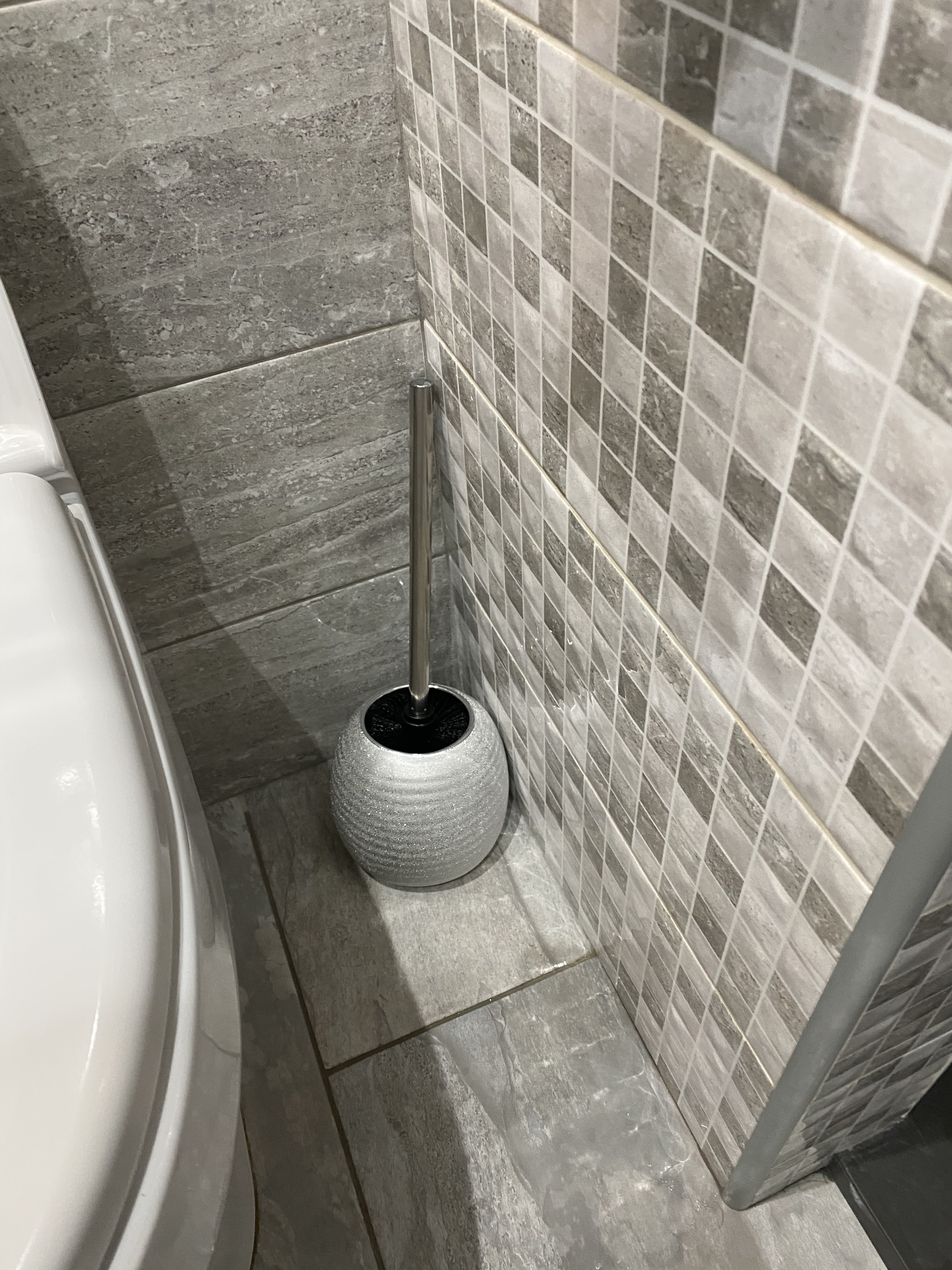 Wenko Polaris dosatore sapone ceramica bianco opaco 390 ml