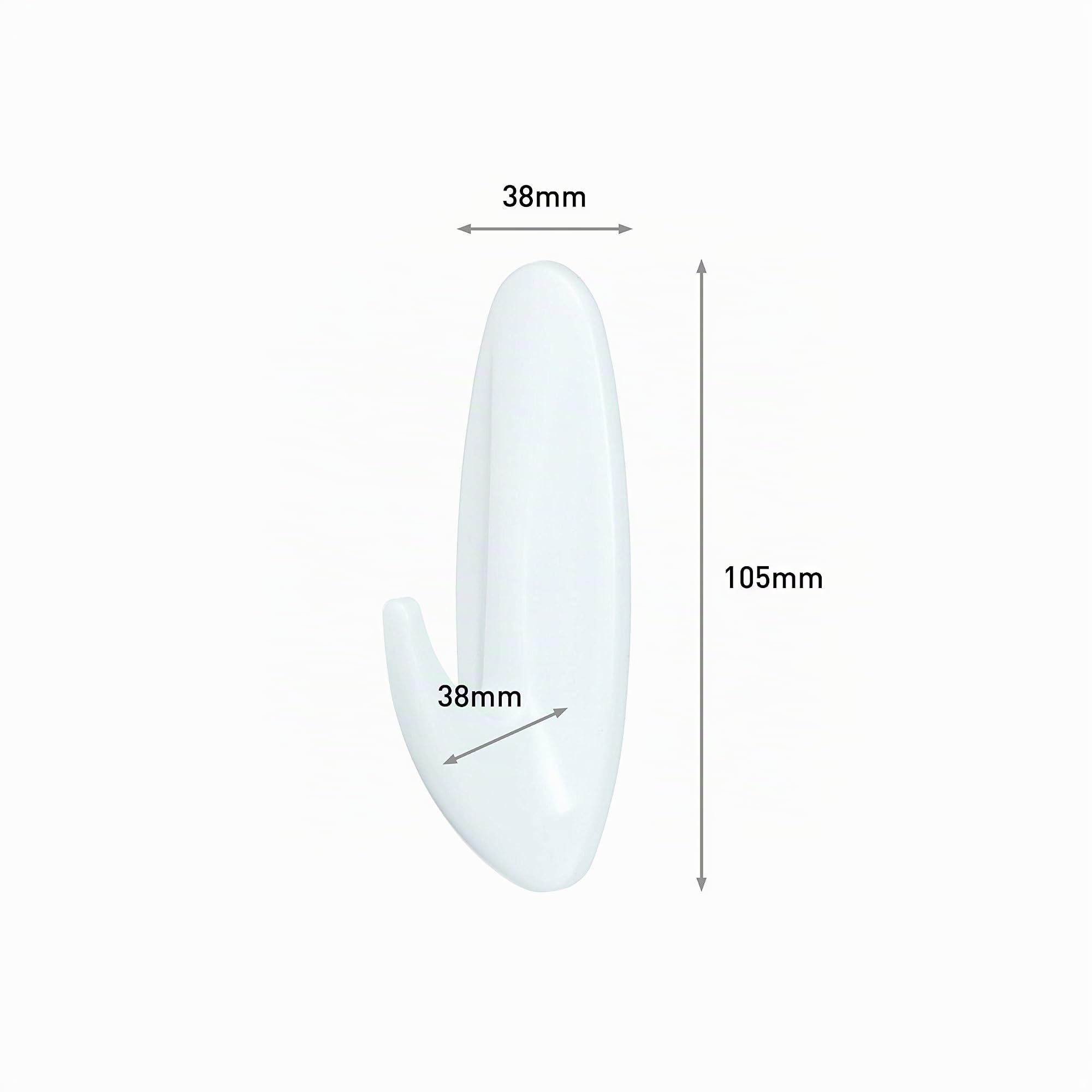 Command Bagno Grande Gancio Adesivo 1 pz 2,2 kg Impermeabile