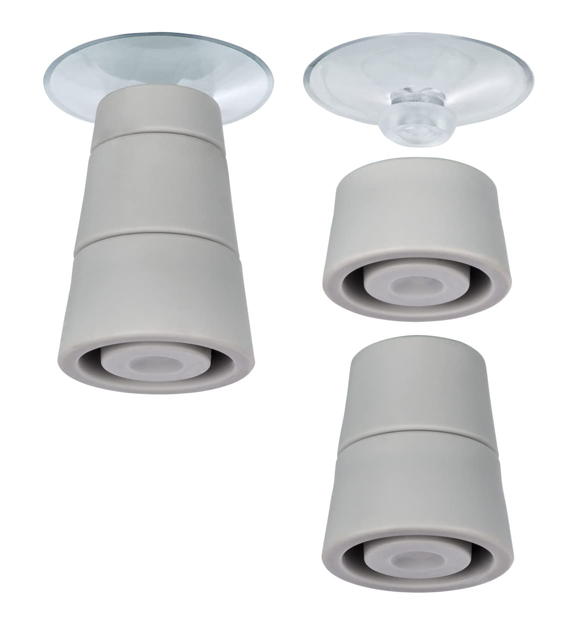 Wenko set 4 piedini coperture vetro 5 cm antiscivolo
