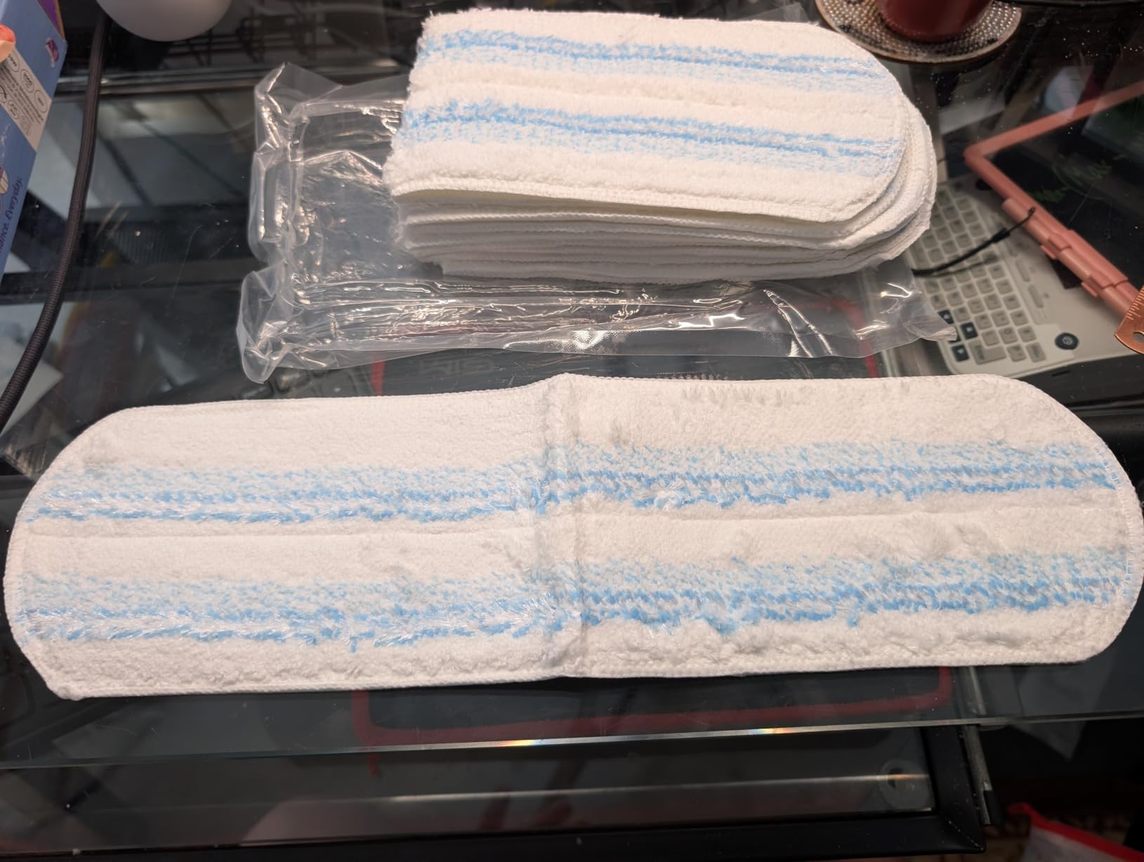 Quelcc Panni Microfibra Ricambio Vileda H2PrO 6 Pezzi