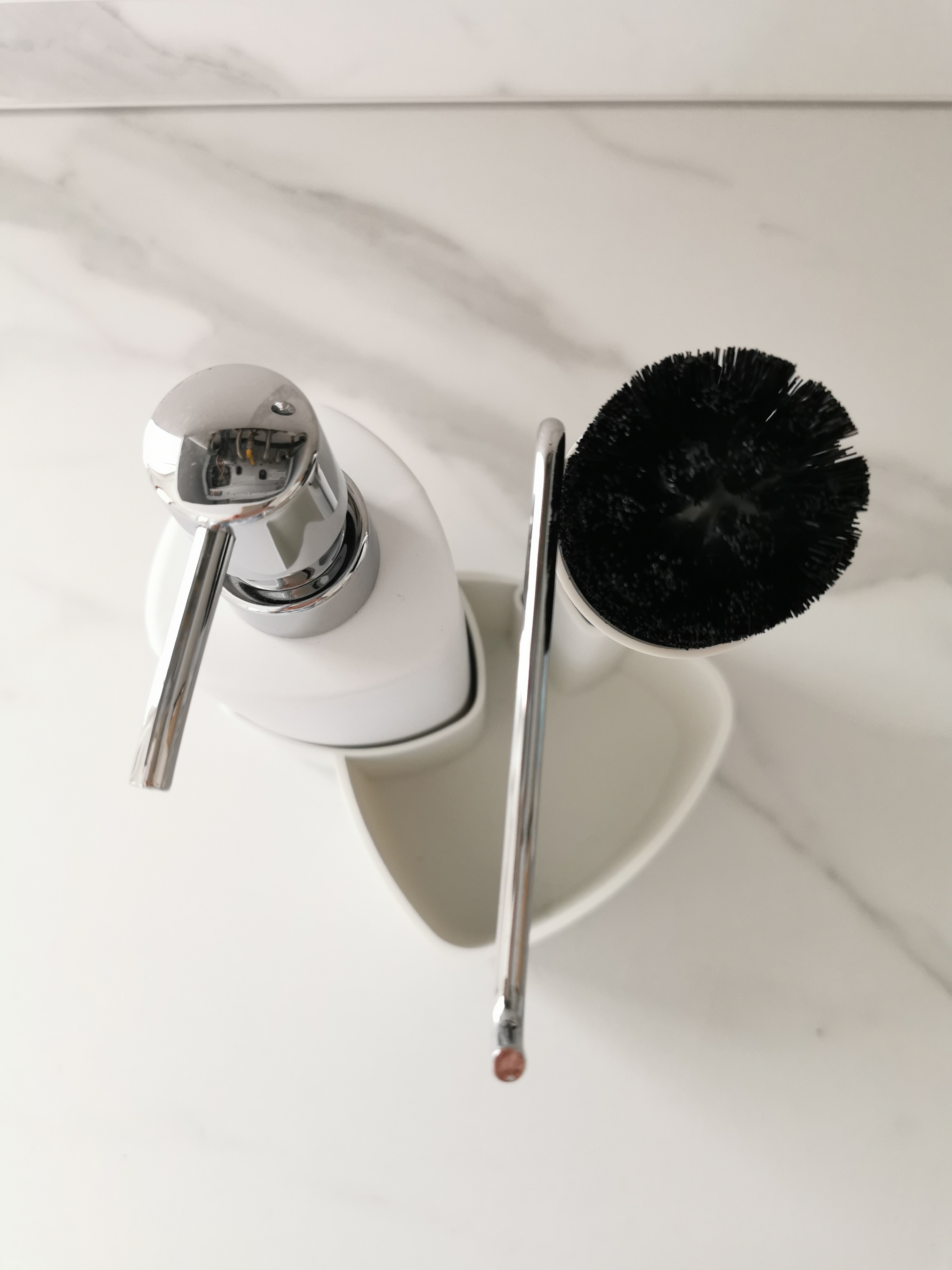 Wenko Empire Set Lavapiatti Ceramica Nero 0,25 l