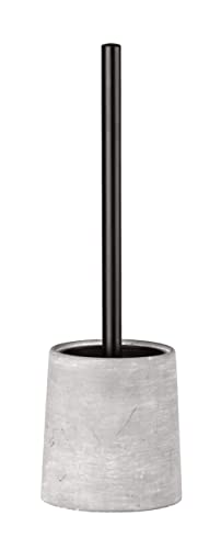 Wenko Villena Scopino WC Cemento Grigio Nero 38cm