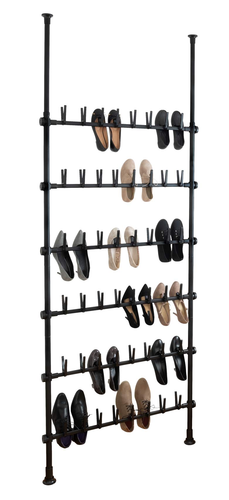 Wenko Herkules Shoes scarpiera telescopica nera 48 paia