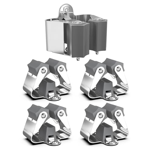 3-H portascope muro inox 4 pezzi 5 kg antiscivolo