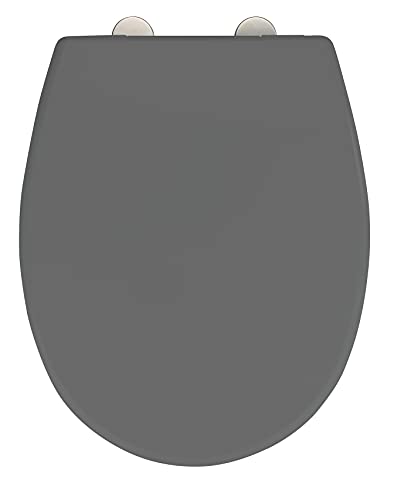 Wenko Vorno Neo copriwater grigio antibatterico