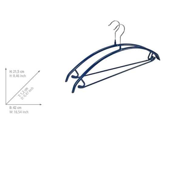 Wenko Slim 42 appendini antiscivolo 42 cm set 2 pezzi