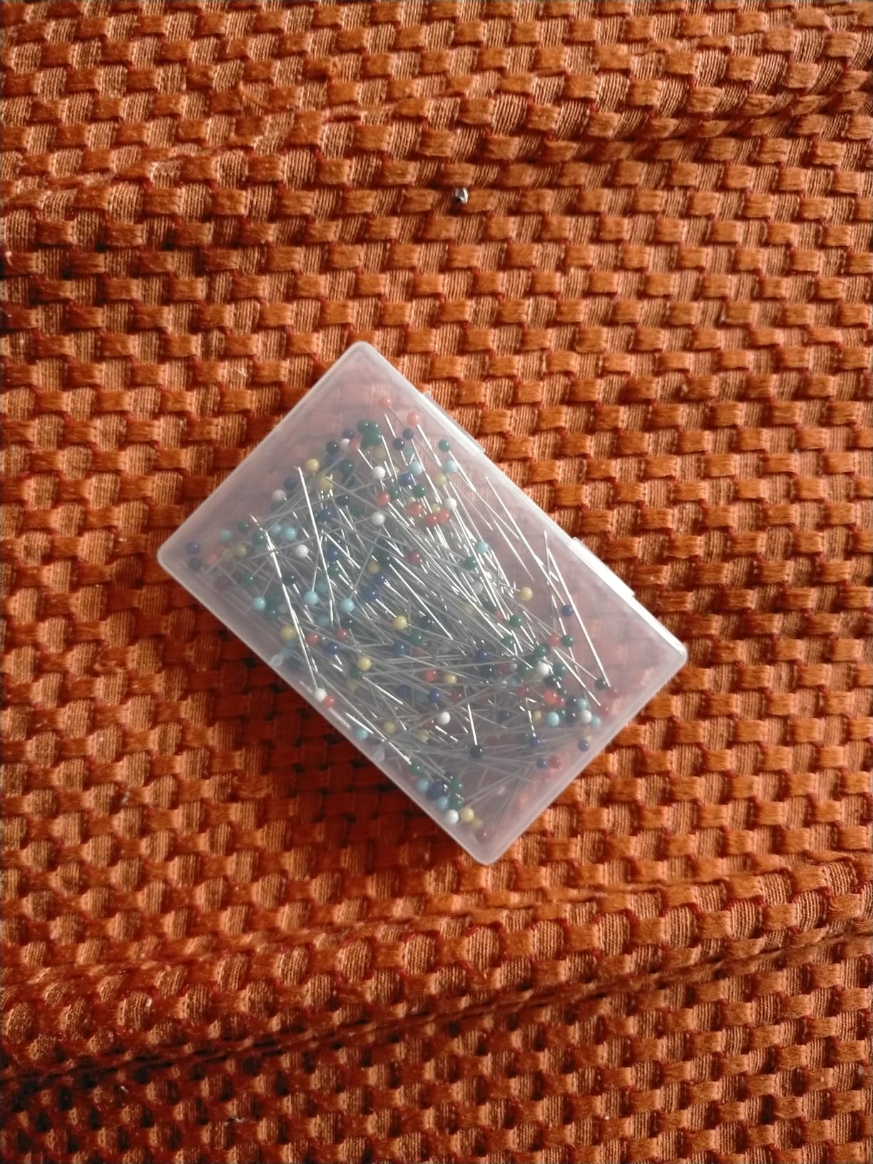 Quelcc spilli sarta 38 mm multicolore 250 pezzi testa vetro