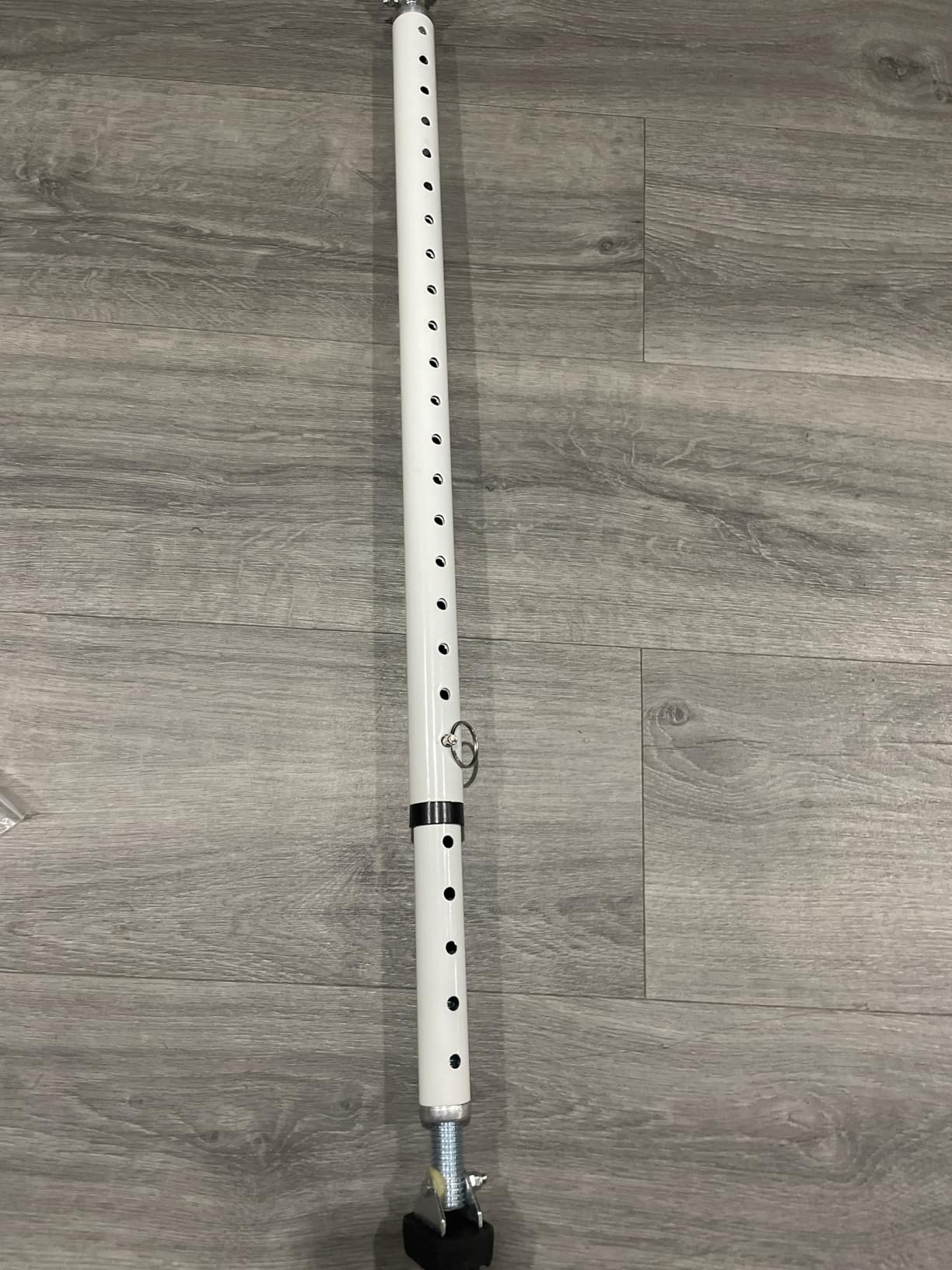 3-H asta sicurezza porta telescopica bianca 77-124 cm