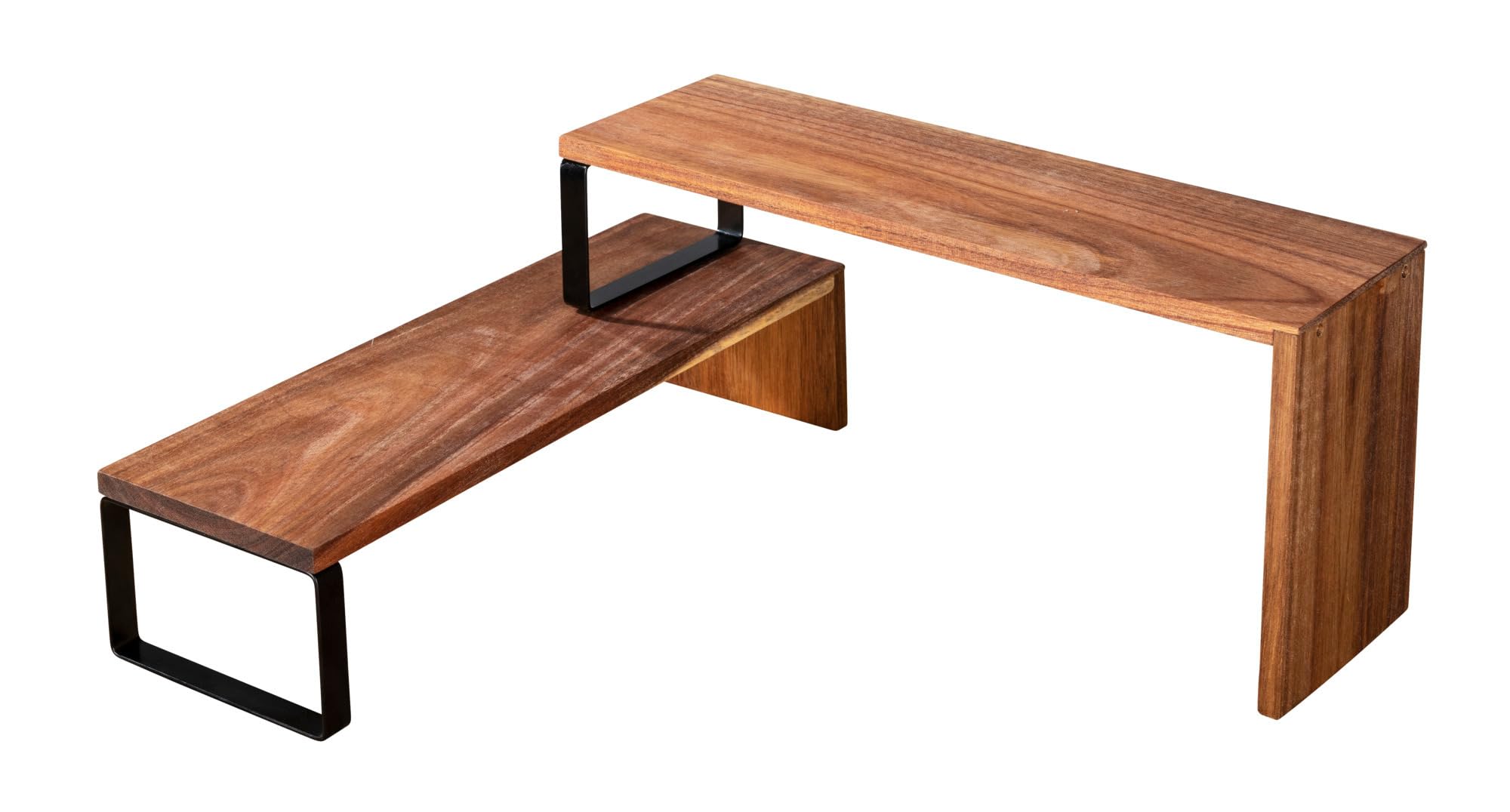 Wenko Vali Mensola Cucina Acacia 2 Pezzi