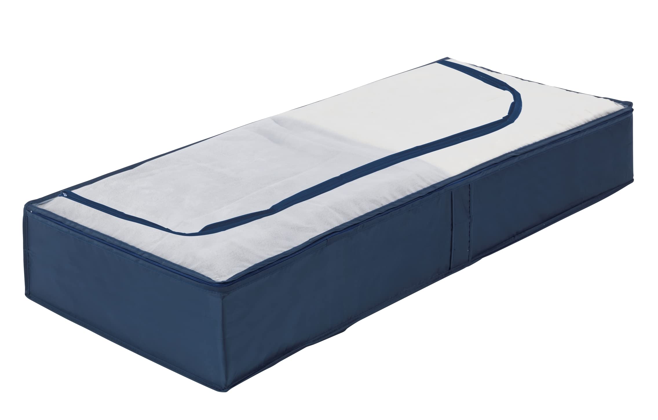 Wenko Armadio con Ripiano Guardaroba 160x50x75 cm Blu