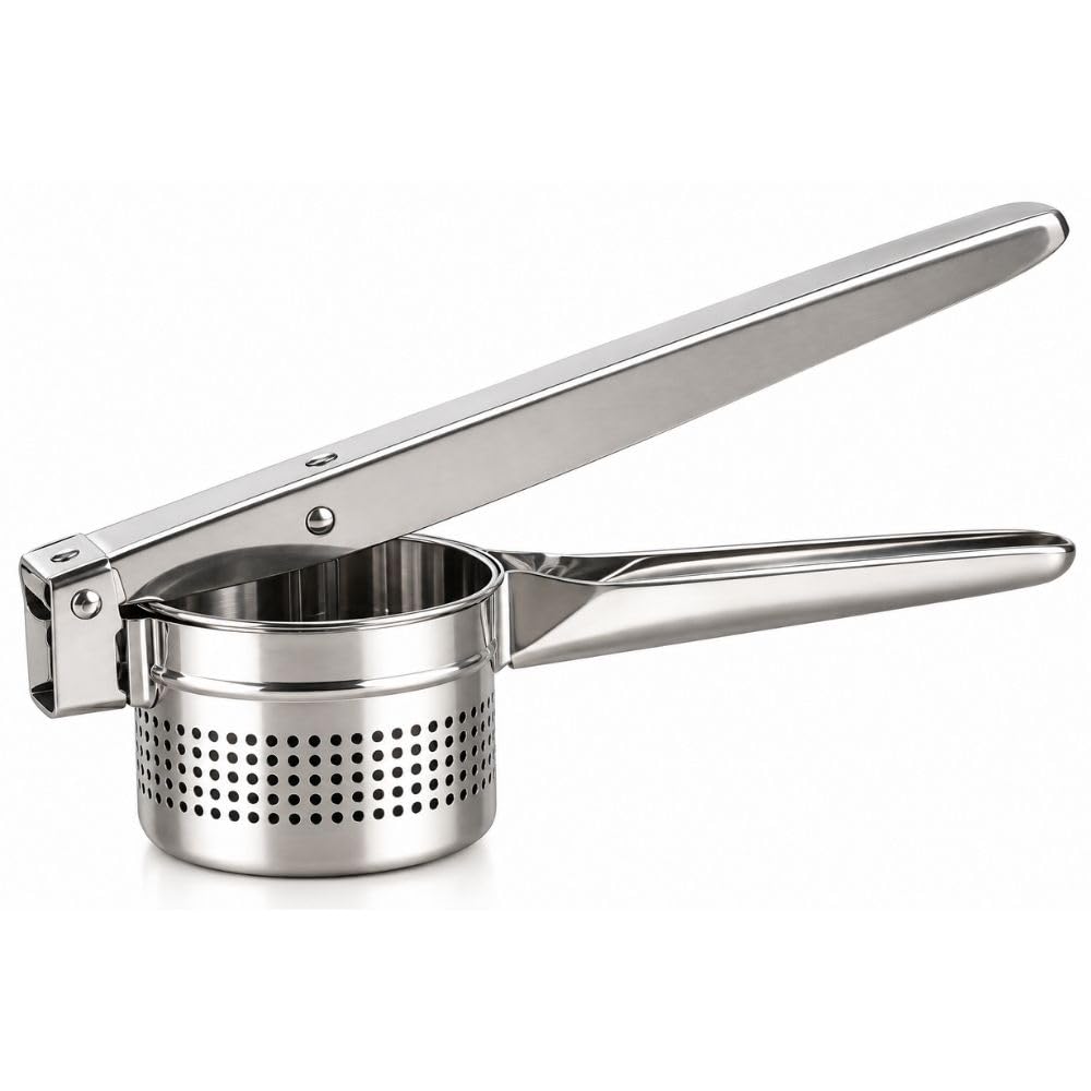 Cecaro Group Schiacciapatate Acciaio Inox Manici Ergonomici
